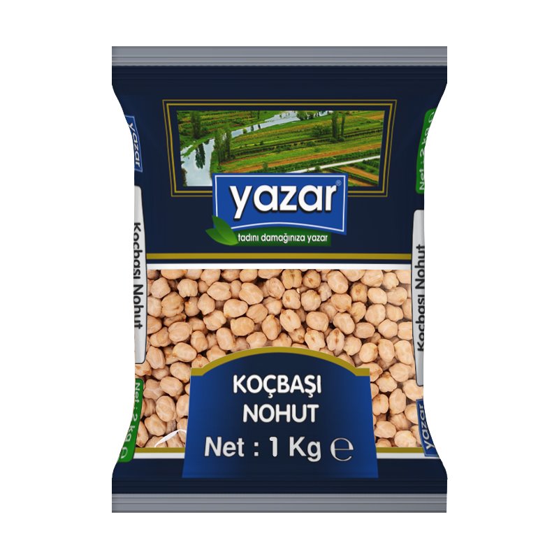 Yazar Koçbaşı Nohut 1 Kg. x 12 Adet